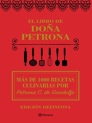cover image of El libro de Doña Petrona